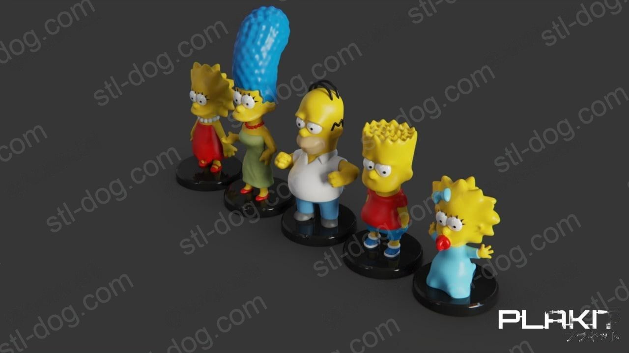 辛普森一家(The Simpsons) 3D打印图纸